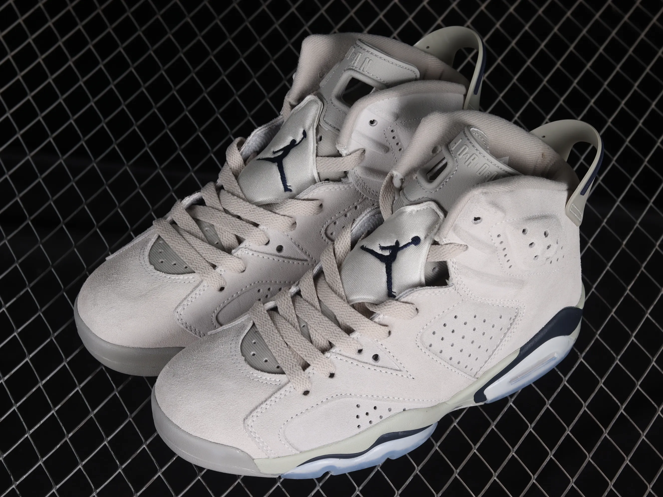 All categories Air Jordan Jordan series basketball shoes Air Jordan 6 Air Jordan 6 Retro "Georgetown" AJ6 Joe 6 Georgetown gray blue CT8529-012